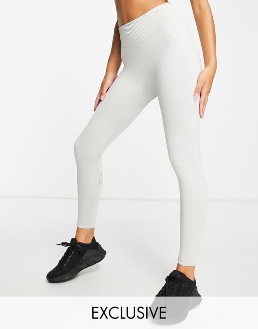 GymPro Apparel – Energy – Jasnoszare legginsy