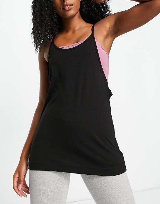 GymPro - Apparel Fashion - Débardeur échancré d'ensemble - Noir, 2 de 4