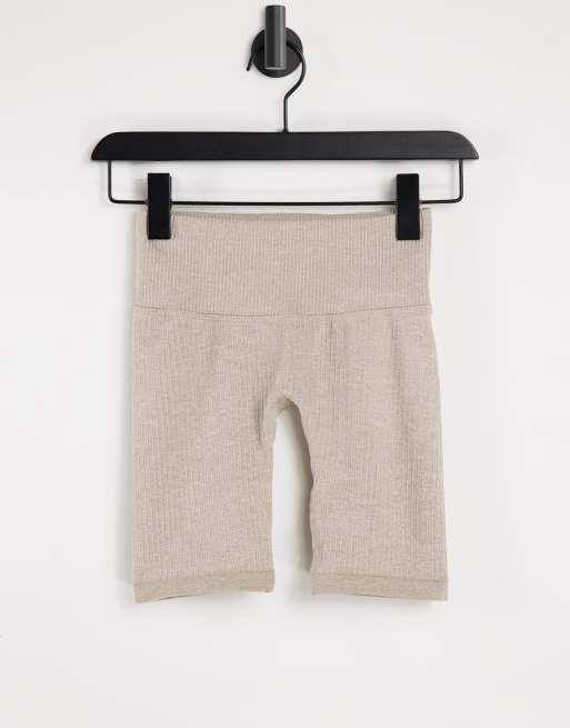 GymPro - Apparel LiLi - Sømløse kiksefarvede leggingsshorts