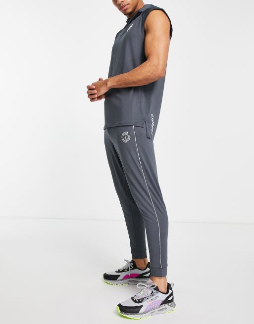 GymPro Apparel - Pantalon de survêtement de sport - Gris