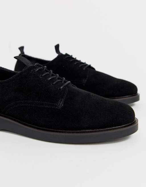 H by hudson barnstable derby sale shoes in black leather