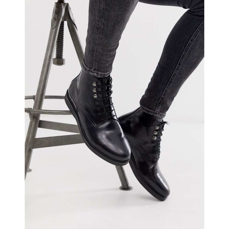 H by hudson 2025 battle lace up boots