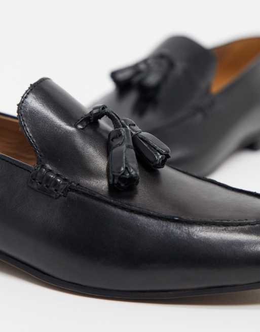 H by hudson hot sale bolton tassel loafers