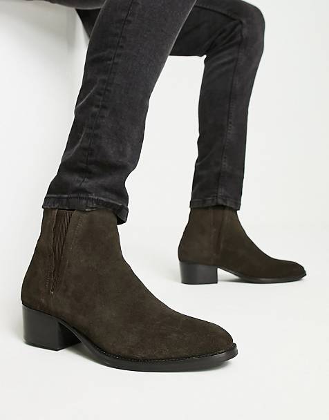 Barley Chelsea boots in leather ASOS Herren Schuhe Stiefel Chelsea Boots 