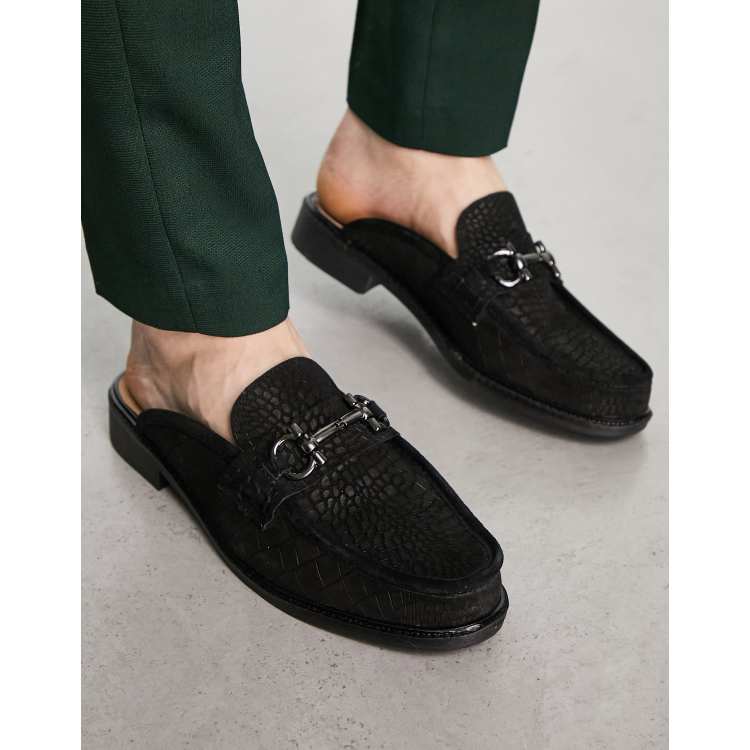 Backless store loafer shoes