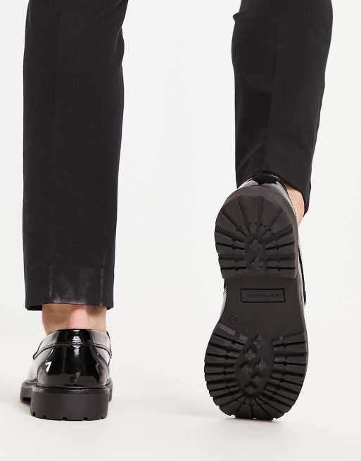 H by Hudson – Exklusiv – Anakin – Samt-Loafer in Schwarz , 4 von 4
