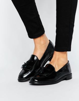 fringe loafers womens