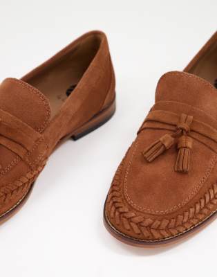 hudson tan loafers