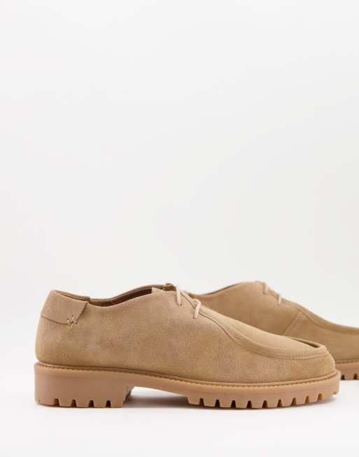 H by Hudson - Sledge - Polacchine in camoscio beige