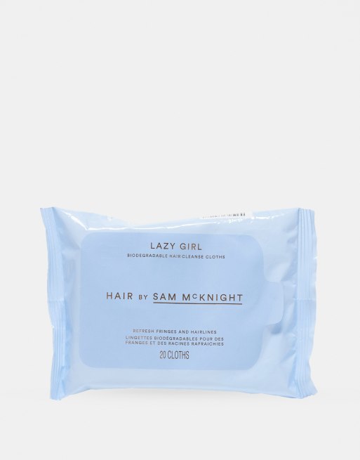Hair By Sam McKnight - Lazy Girl - Confezione da 100 salviette per la pulizia dei capelli