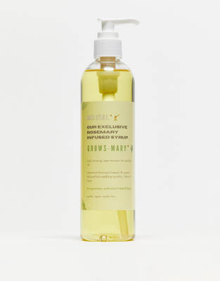 Hair Syrup - Growsmary Thickening Pre-Wash Hair Oil - Haaröl für vor der Haarwäsche 300 ml-Keine Farbe