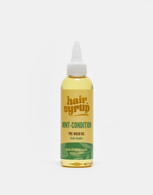 Hair Syrup - Olio per capelli pre lavaggio idratante e condizionante alla menta da 100 ml - view 1
