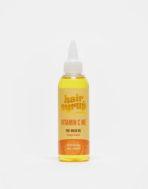 Hair Syrup – Vitamin C Me Stengthening Pre-Wash Hair Oil – Wzmacniający olejek do włosów z witaminą C, 100 ml