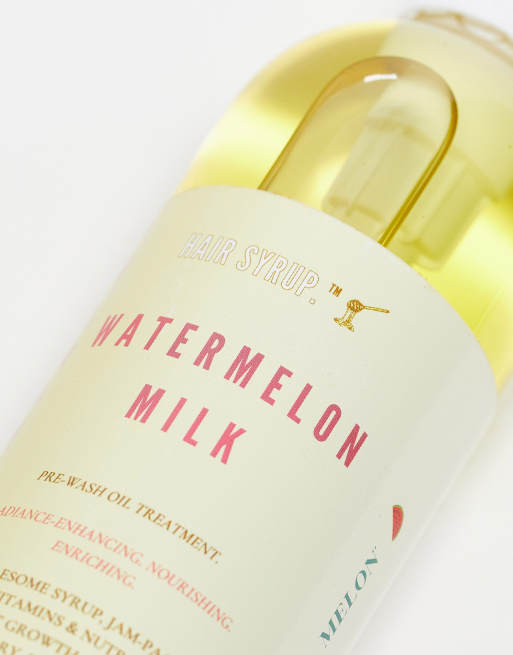 Hair Syrup - Watermelon Milk - Olio idratante pre-shampoo 300 ml, 3 di 4