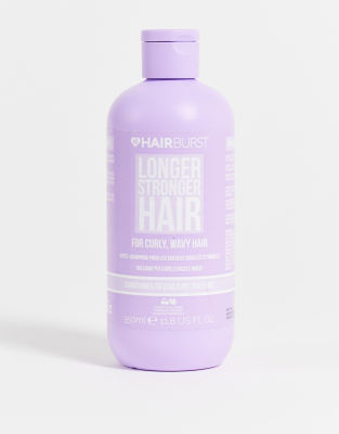 Hairburst Unisex Nera/Grano Haircare Longer Stronger Hair Conditioner For Curly & Wavy Hair 350Ml - Balsamo Ricci Definiti Capelli - Immagine 4