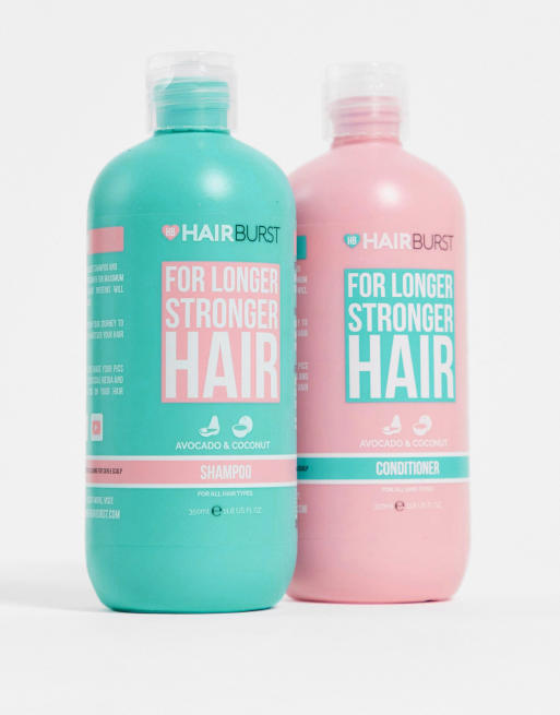 Hairburst - Duo shampooing et après-shampooing à l'avocat et la noix de coco, 3 de 5