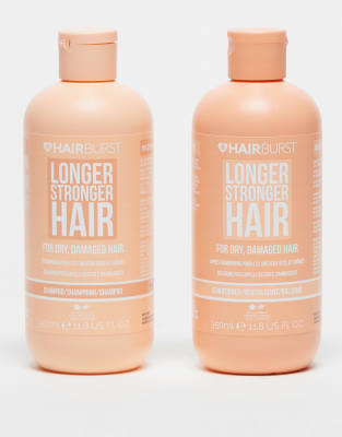 Hairburst - Duo shampooing et après-shampooing pour cheveux secs et abîmés - Lot-Pas de couleur