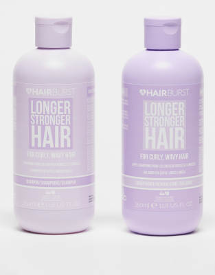 HairBurst - Set mit Shampoo & Conditioner für lockiges und welliges Haar-Keine Farbe