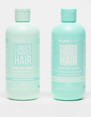 Hairburst - Set mit Shampoo und Conditioner für fettige Kopfhaut und Haarwurzeln-Keine Farbe