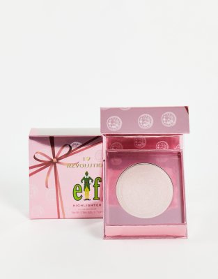 фото Хайлайтер i heart revolution x elf – christmas cheer highlighter (jovie)-розовый цвет