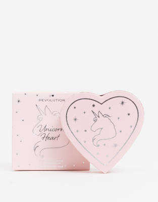 фото Хайлайтер в форме сердца i heart revolution unicorn heart glow-белый