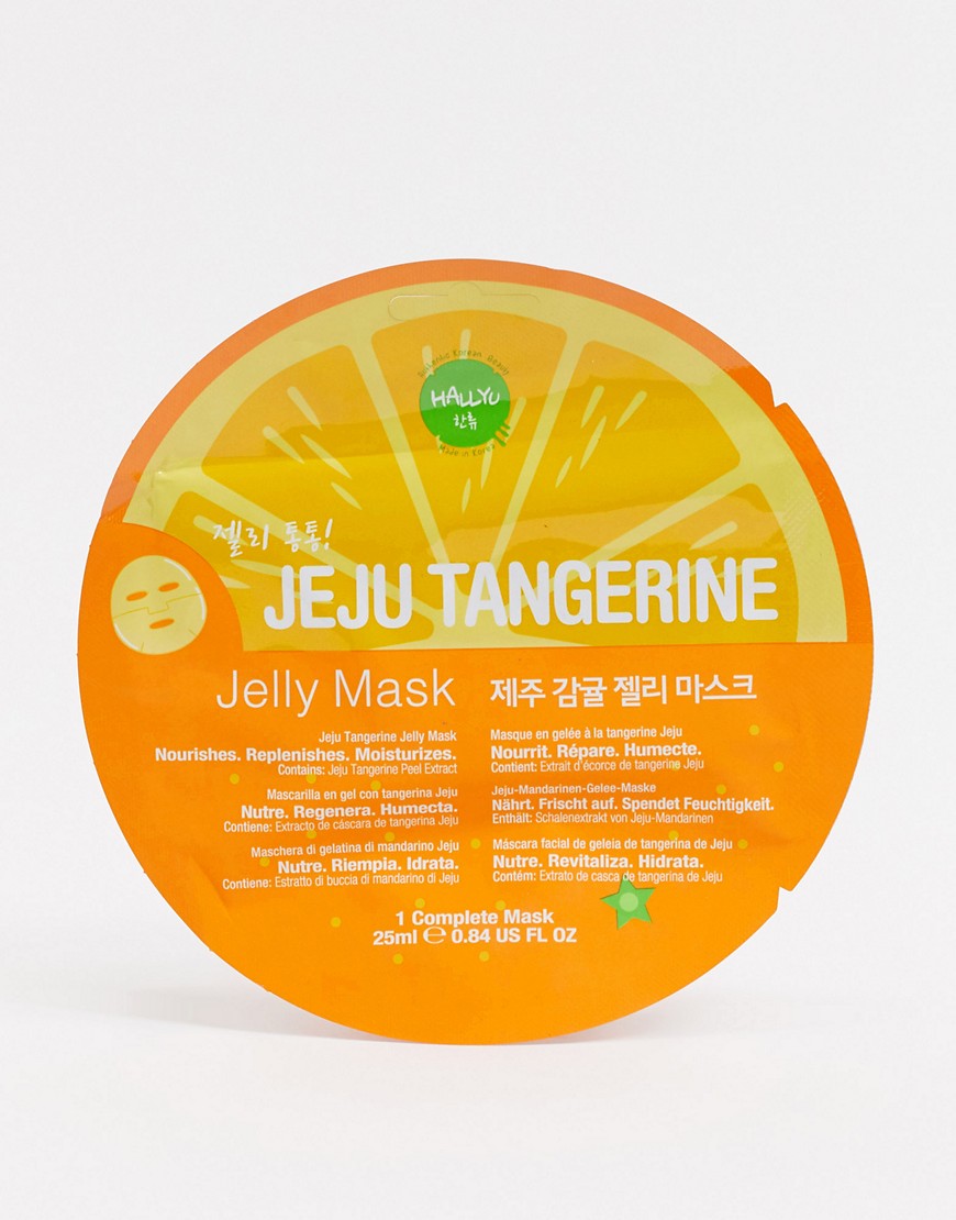 Hallyju - Jeju - Verjongend en verkwikkend jelly-masker met mandarijn-Zonder kleur