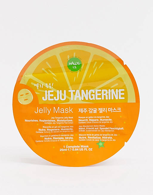 Hallyu Jeju Tangerine Rejuvenating & Reviving Jelly Mask