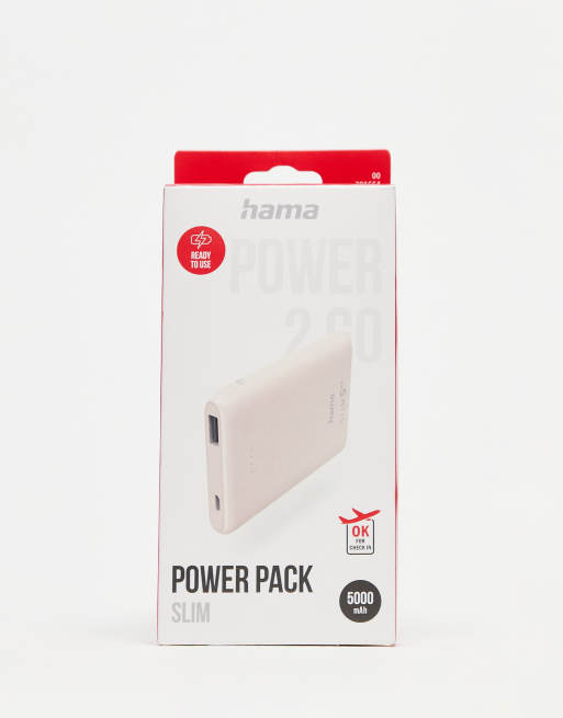 Hama Slim Power Bank 5000 mAh Pink