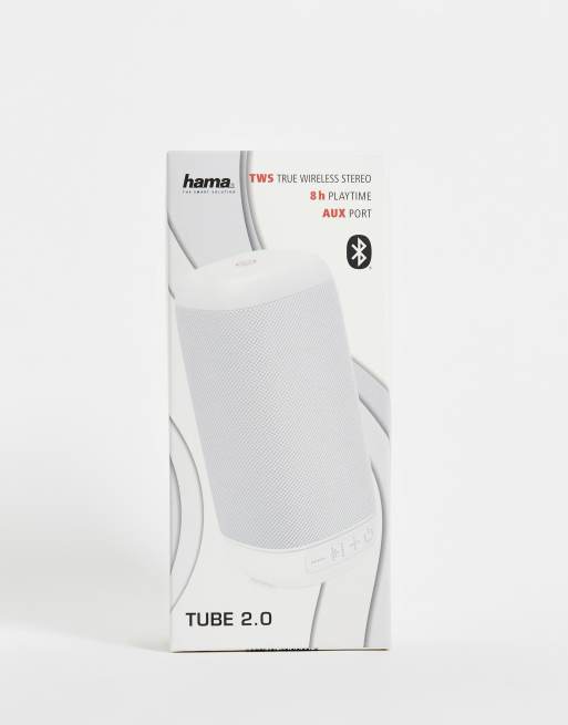 Hama Tube 2.0 Bluetooth Speaker White ASOS