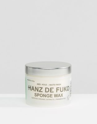 Hanz De Fuko – Sponge Hair Wax, hårvax - view 1