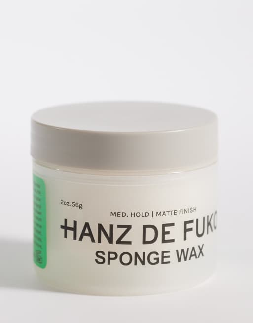 Hanz De Fuko – Sponge Hair Wax, hårvax, 4 av 4