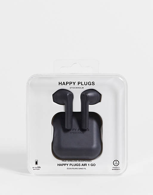 Gifts Happy Plugs Air 1 Go True Wireless in Black 