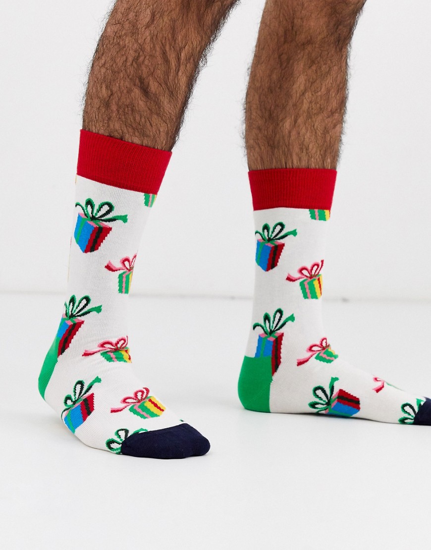 Happy Socks - Cadeausokken-Rood