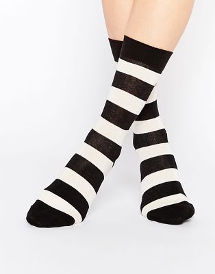 striped happy socks