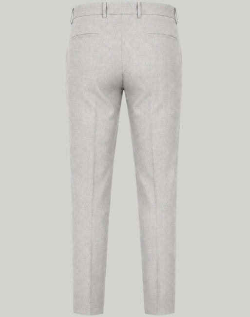 Harry Brown Alex suit trousers in light grey in light grey, 5 of 5