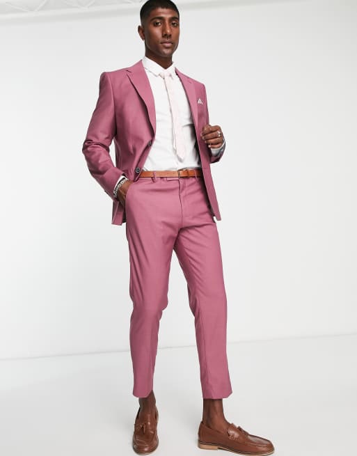 Cropped trouser clearance suit