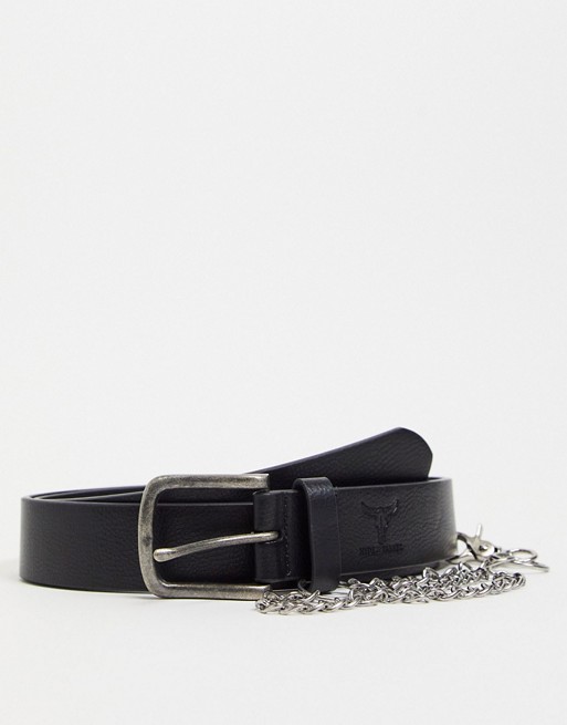 Harry Brown belt with chain