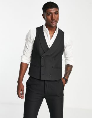 Waistcoat for men on sale black