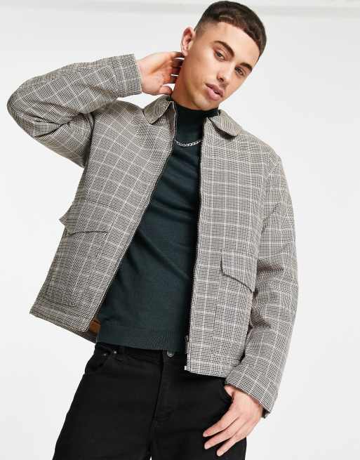 Harry Brown checked padded jacket | ASOS