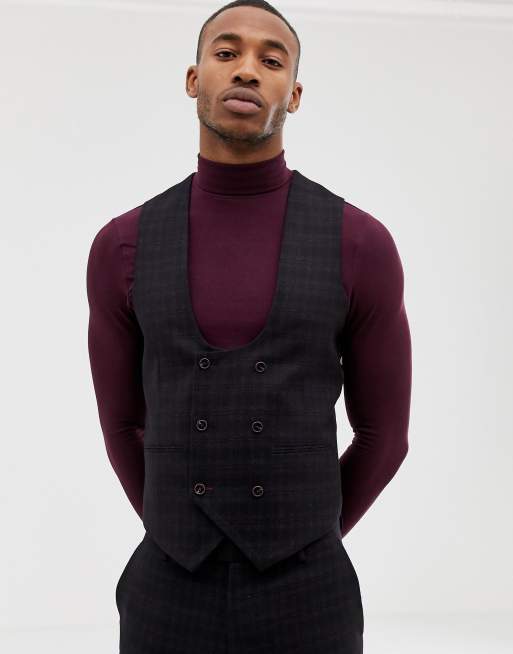 Deep cut waistcoat sale