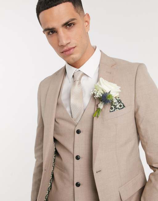 Harry Brown - Effen slim-fit colbert