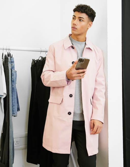 Harry Brown – Funktionaler Trenchcoat in Flieder