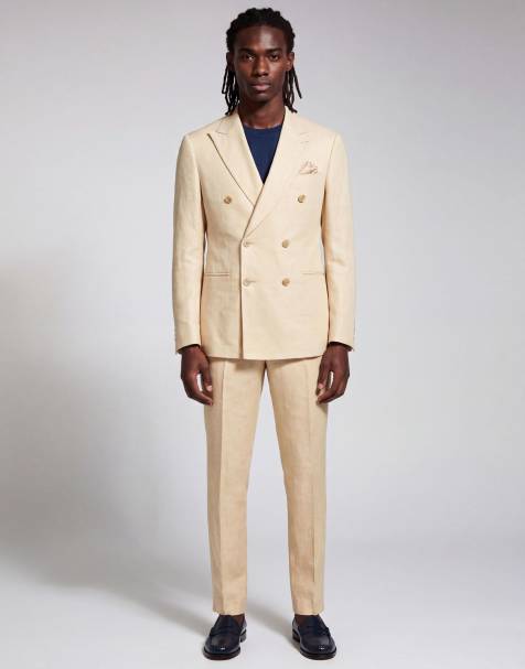Harry Brown Giacomo slim fit suit in butternut - view 1