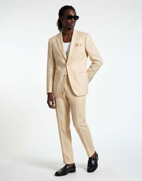 Harry Brown Giacomo slim fit suit in butternut - view 1