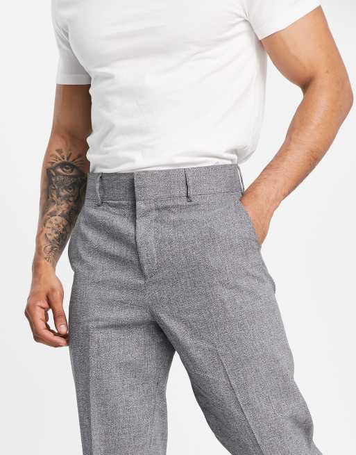 Men's Pleated Trousers, Mens High Waisted Pleated Trousers