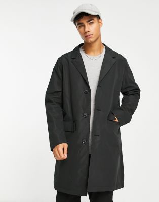 Harry Brown mac in black | ASOS