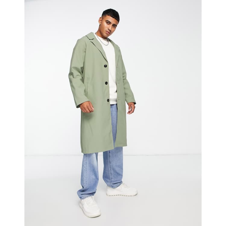 Green hotsell mac coat