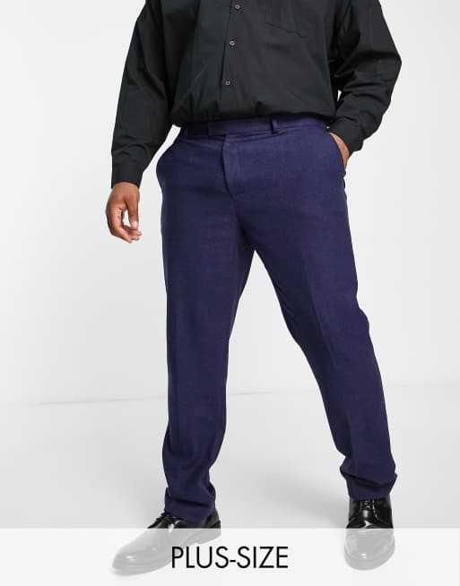 Harry Brown Plus - Bryllup - Habitbukser i tweed i slim fit 