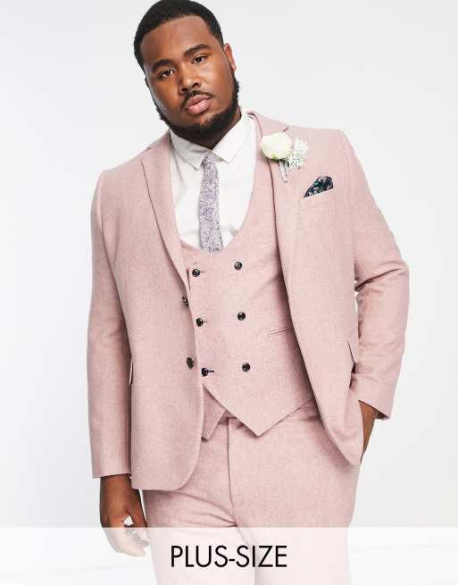 Plus size 2025 tweed suit