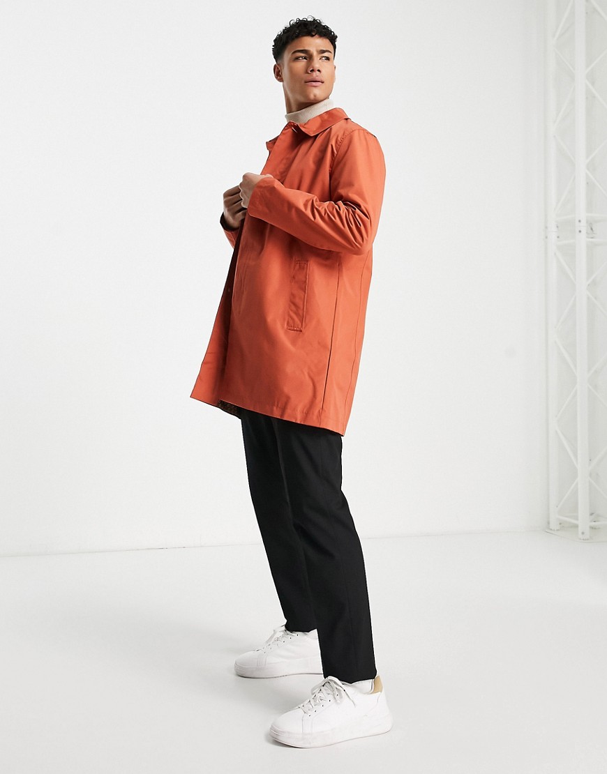 Harry Brown premium raincoat in orange